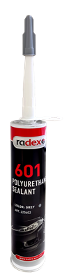 RADEX 601 Полиуретановый герметик серый, 310 мл - фото 10862