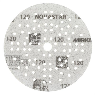 Mirka NOVASTAR Ø125мм Шлифовальный круг на пленочной основе, 89 отверстий, керамическое зерно - фото 5776