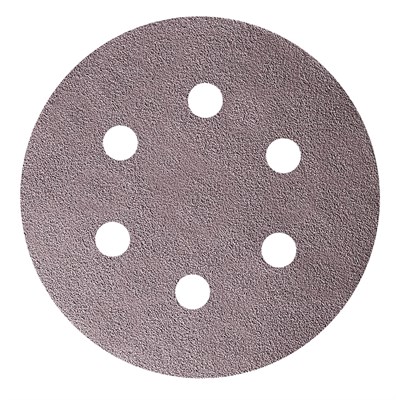 Mirka Q.SILVER ACE Ø77мм Шлифовальный круг на бумажной основе, липучка, 6 отверстий, керамическое зерно - фото 5938