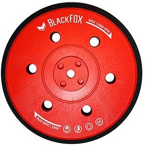 BlackFox Шлифовальная подошва средней жесткости, WINNER, 150 мм, 21 отв, 5/16'' + М8 - фото 6558