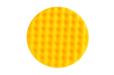 Mirka Полировальный поролоновый диск 150 мм желтый рельефный, DIY, 1/упак - фото 6934