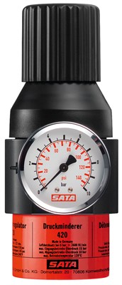 SATA Регулятор давления 420, 0-10 bar, с выходом G 1/2 - фото 7201