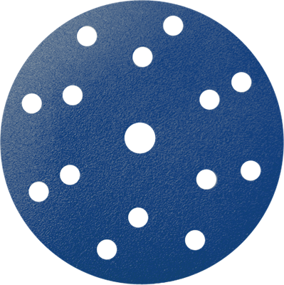 RADEX Blue Абразивный круг ø150мм, 15 отверстий - фото 7349