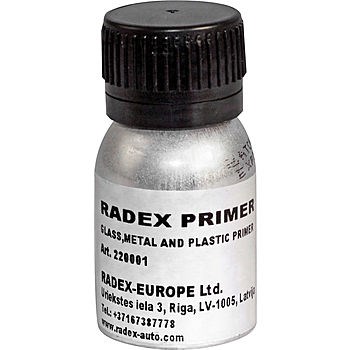 RADEX Черный грунт для стекла Primer, 30 мл - фото 7392