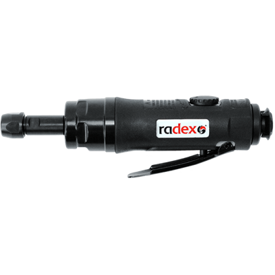 RADEX Пневматическая прямая зачистная шлифовальная мини-машинка, 3600 об.мин. - фото 7518