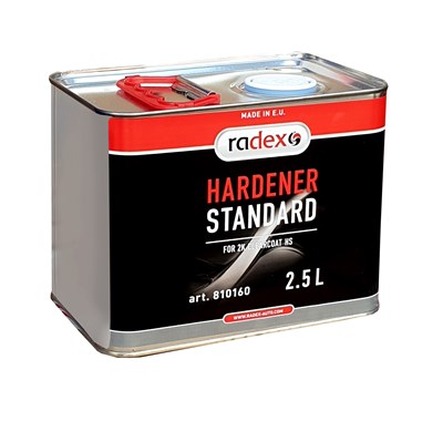 RADEX Отвердитель для 2K HS прозрачного лака стандартный, 2.5 л - фото 7572