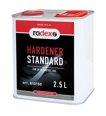 RADEX Отвердитель для 2K UHS прозрачного лака стандартный, 2.5 л - фото 7573