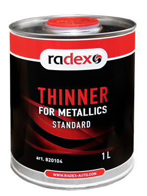 RADEX Разбавитель для металликов THINNER STANDARD, 1 л - фото 7592