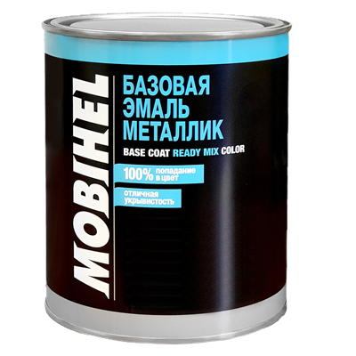 Mobihel Базовая эмаль металлик ГАЗ GYM satin steel grey, 1 л 47899102 - фото 8272