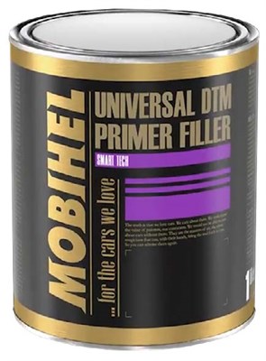 Mobihel 2K HS Универсальный грунт-наполнитель DTM серый, 3.5 л - фото 8487