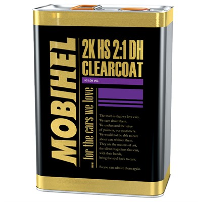 Mobihel 2К HS 2:1 бесцветный лак DH low VOC, 5 л - фото 8495