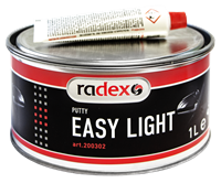 RADEX EASY LIGHT легкая шпатлевка с отвердителем, цвет розовый, 1 л