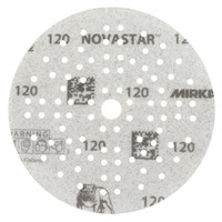 Mirka NOVASTAR Ø125мм Шлифовальный круг на пленочной основе, 89 отверстий, керамическое зерно