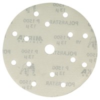 Mirka POLARSTAR Ø150мм Шлифовальный диск на плёночной синтетической основе, липучка, 15 отверстий