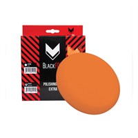 BlackFox Полировальник поролоновый на липучке, 150мм х 25мм, универсальный, оранжевый