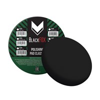 BlackFox Полировальник поролоновый на липучке CLASSIC, 150мм х 25мм, мягкий, черный