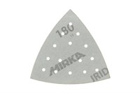Mirka IRIDIUM 93x93x93мм Шлифовальный треугольник на бумажной основе, липучка, 15 отверстий, керамическое зерно