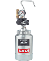 SATA Напорный бачок 2л. с двойным регулятором давления для мобильного использования, макс.давление 2,5бар