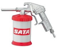 SATA Пескоструйный пистолет с карбидной вставкой сопла и внешней подачей материала