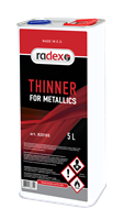 RADEX Разбавитель для металликов THINNER STANDARD, 5 л