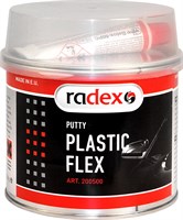RADEX PLASTIC FLEX шпатлевка для пластмассы с отвердителем, 0.5 кг