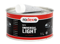 RADEX UNIVERSAL LIGHT легкая универсальная шпатлевка 1 л + отвердитель