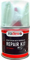 RADEX Двухкомпонентный полиэфирный набор REPAIR KIT, 0.25 кг