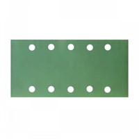 SUNMIGHT Шлифовальная полоска FILM L312T, 115х230мм на липучке, 10 отверстий, зелёная