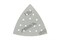 Mirka IRIDIUM 93x93x93мм Шлифовальный треугольник на бумажной основе, липучка, 15 отверстий, керамическое зерно - фото 6692
