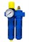 Huberth Фильтр-лубрикатор с регулятором давления и манометром, 1050 л/мин, 16 бар, 1/4" - фото 9916